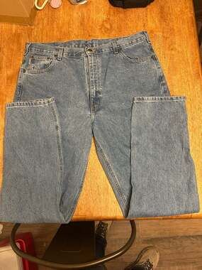 Carhartt B18-STW Stone Wash Traditional Fit Men's Denim Jeans 42x34